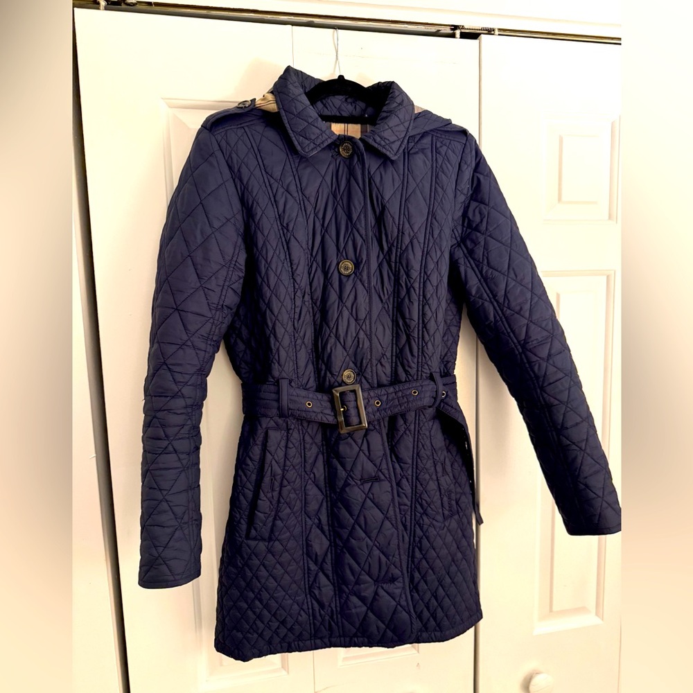 Navy Quilted Women's Jacket Barbour Evie Quilted Jacket